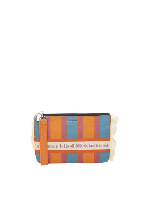 Pochette marina arancio LE PANDORINE | PS2523B02MARINA-52M